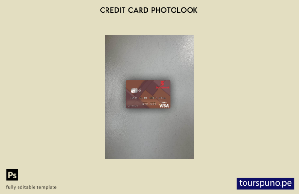 listo para imprimir plantilla frontal de aspecto fotográfico de tarjeta de d 197